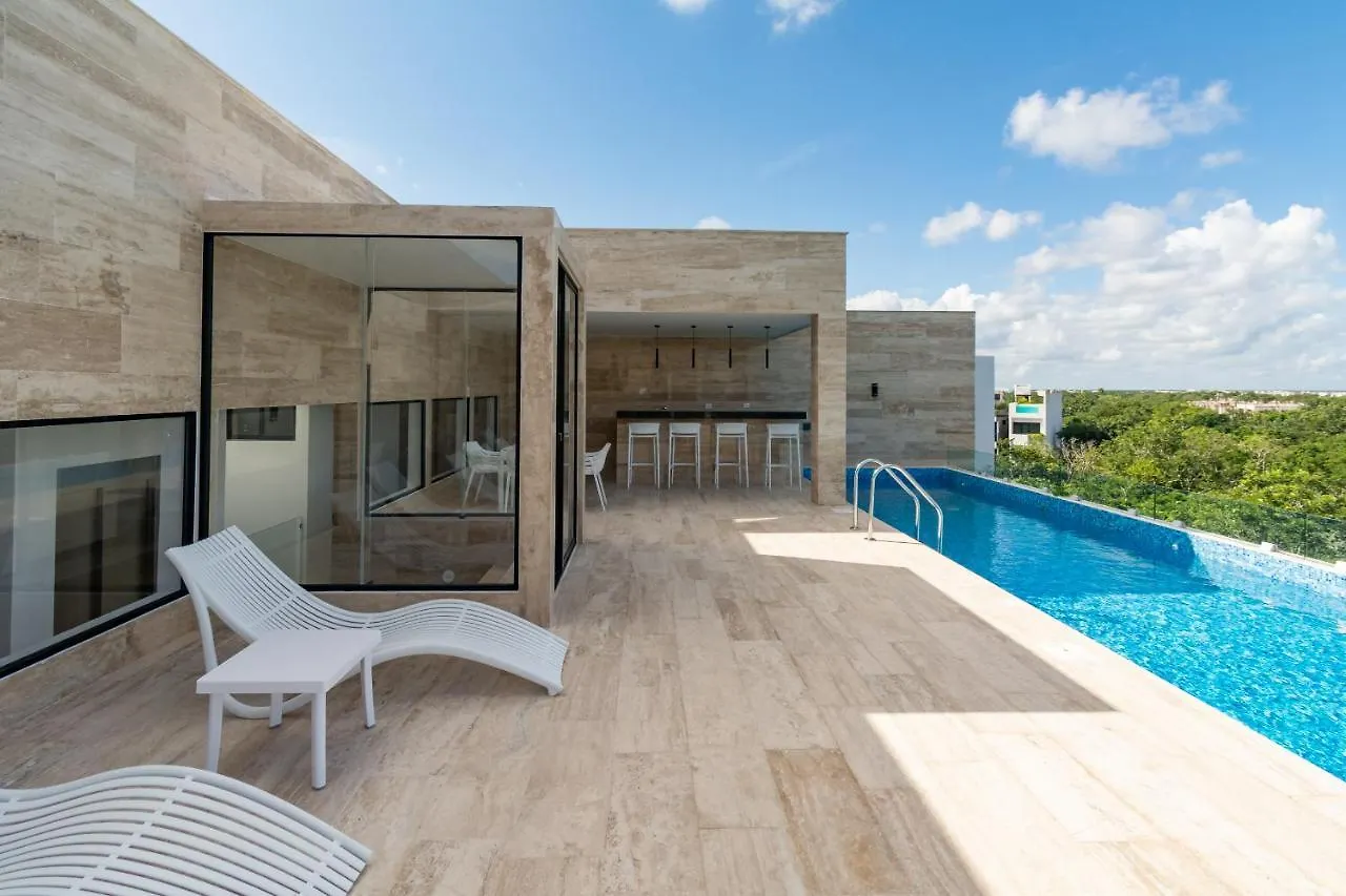 Ferienwohnung Elegante Ubicado En Aldea Zama Tulum Mexiko