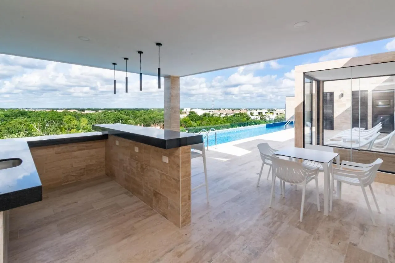 Ferienwohnung Elegante Ubicado En Aldea Zama Tulum Apartment