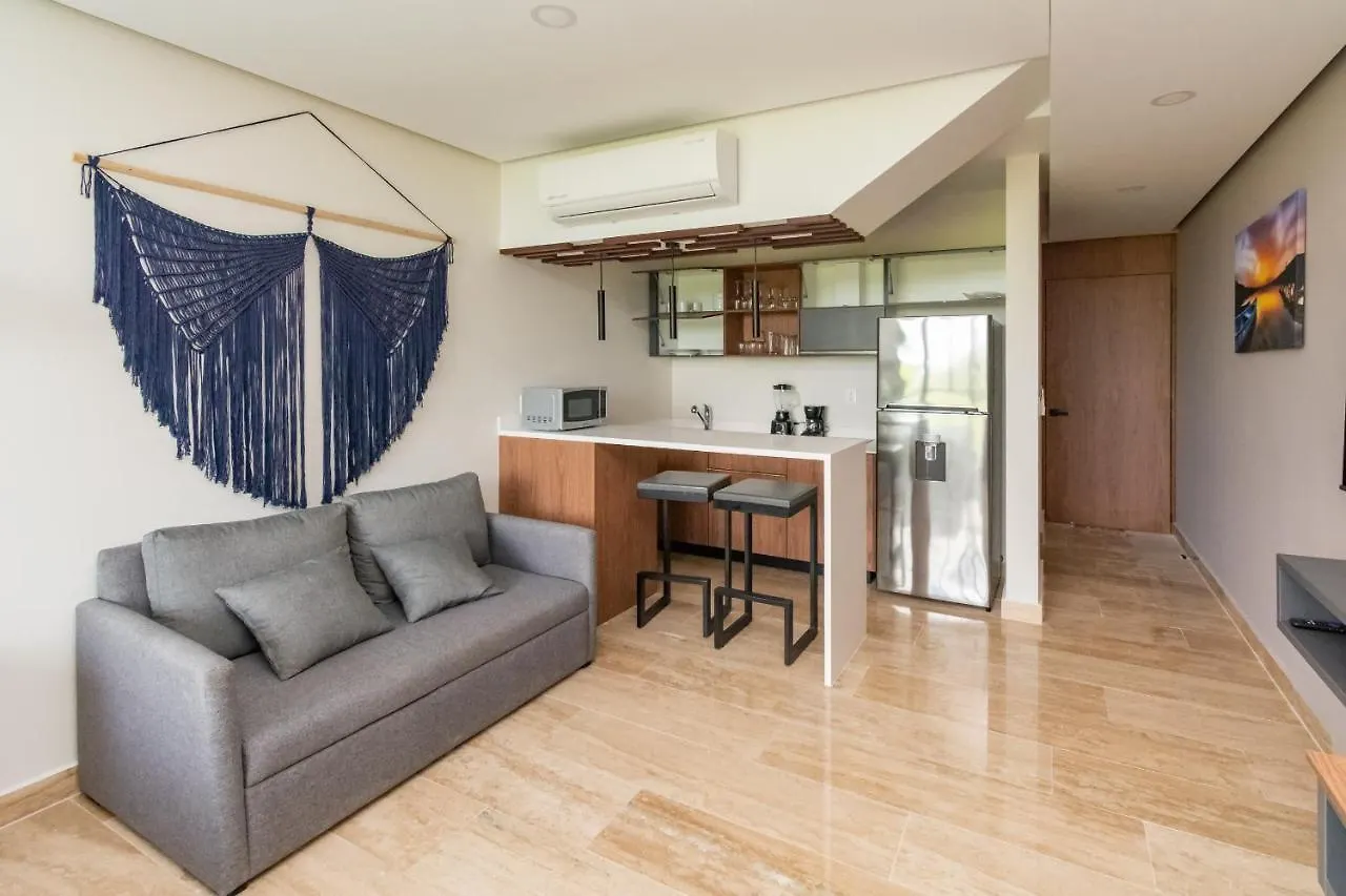 Apartment Ferienwohnung Elegante Ubicado En Aldea Zama Tulum
